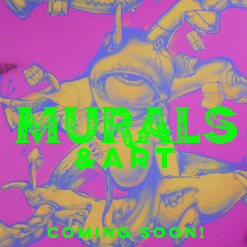 A collection Mural Work and Other Art Projects by Markoon