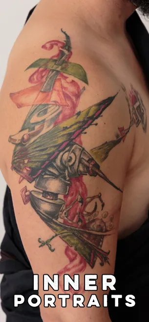 Inner Portraits - View Markoon's portrait tattoo gallery